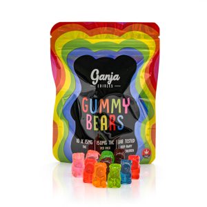 Ganja Edibles – Gummy Bears – Assorted 150mg THC Edible Gummies Vancouver