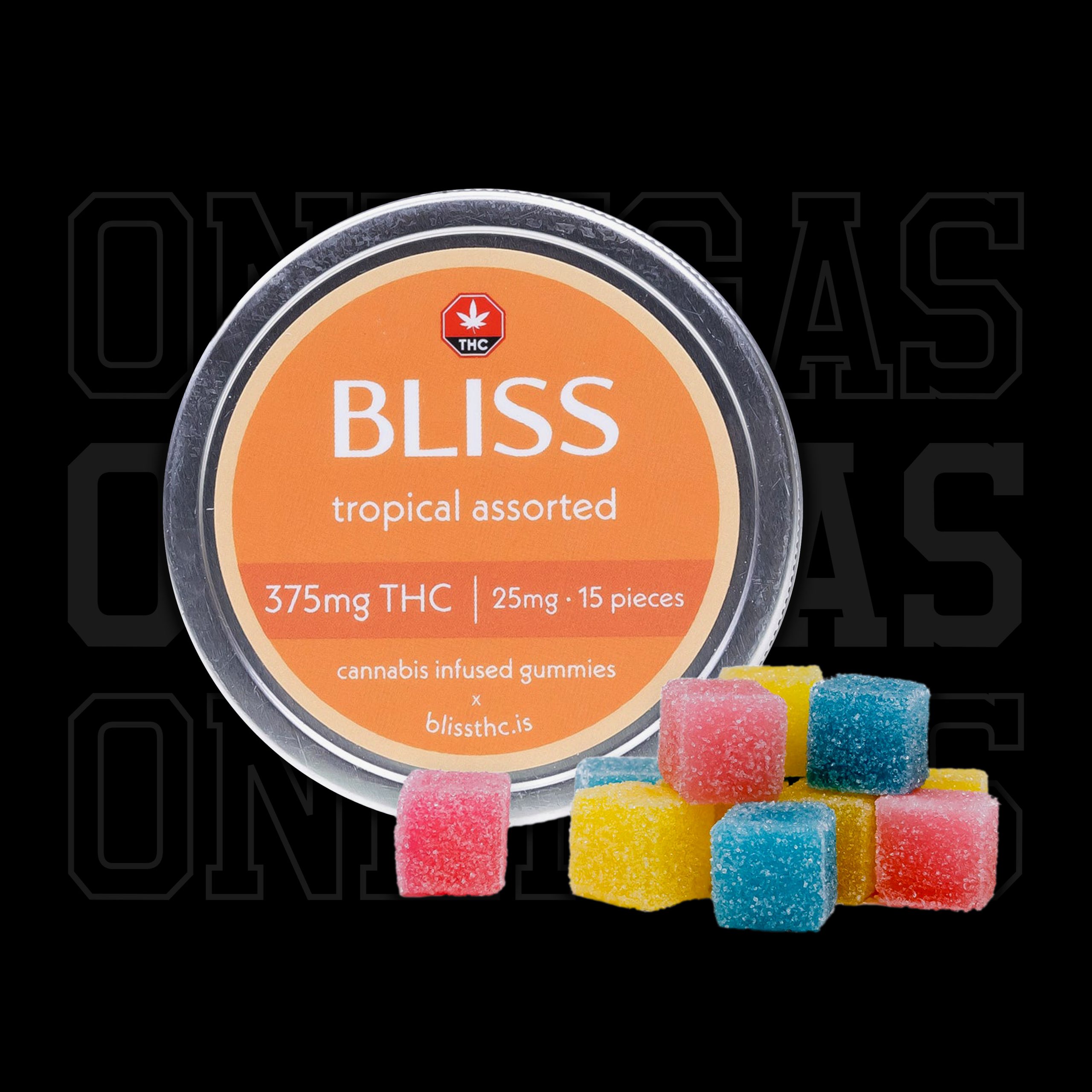 Gummies (Bliss) - 375mg - ONLYGAS